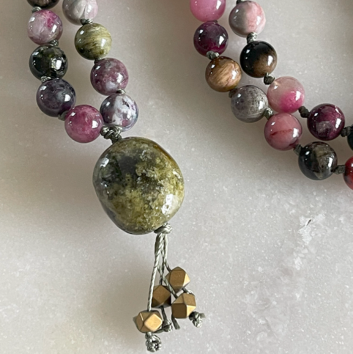 Evergreen Goddess Mala