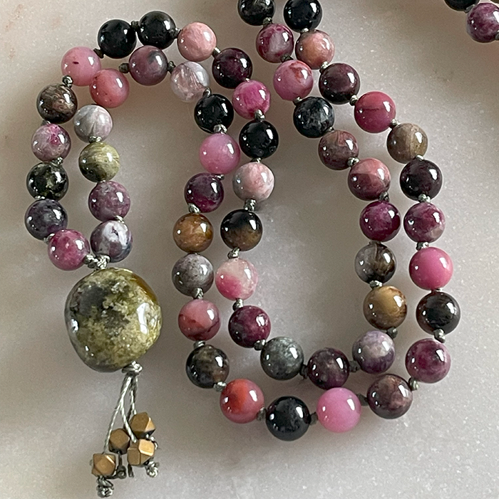 Evergreen Goddess Mala