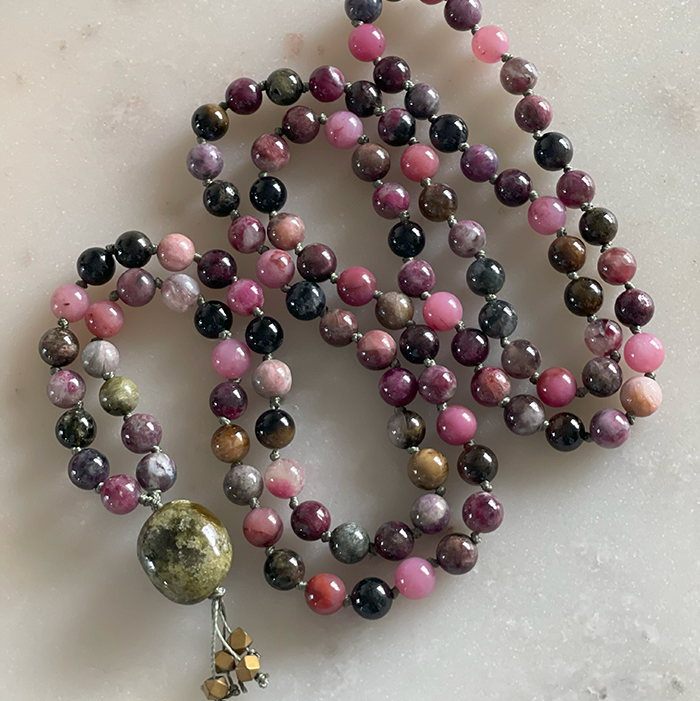 Evergreen Goddess Mala