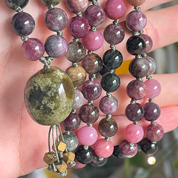 Evergreen Goddess Mala