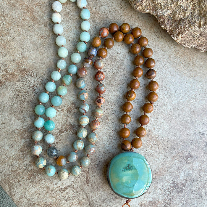 Calm Cool Collected Mala